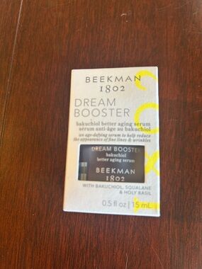Beekman 1802 Dream Booster Serum - White & Yellow Packaging
